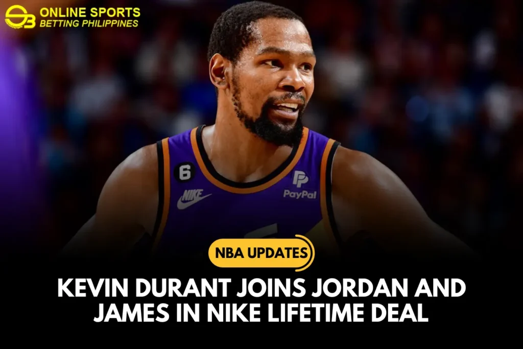 Kevin Durant Bergabung dengan Jordan dan James di Nike Lifetime Deal