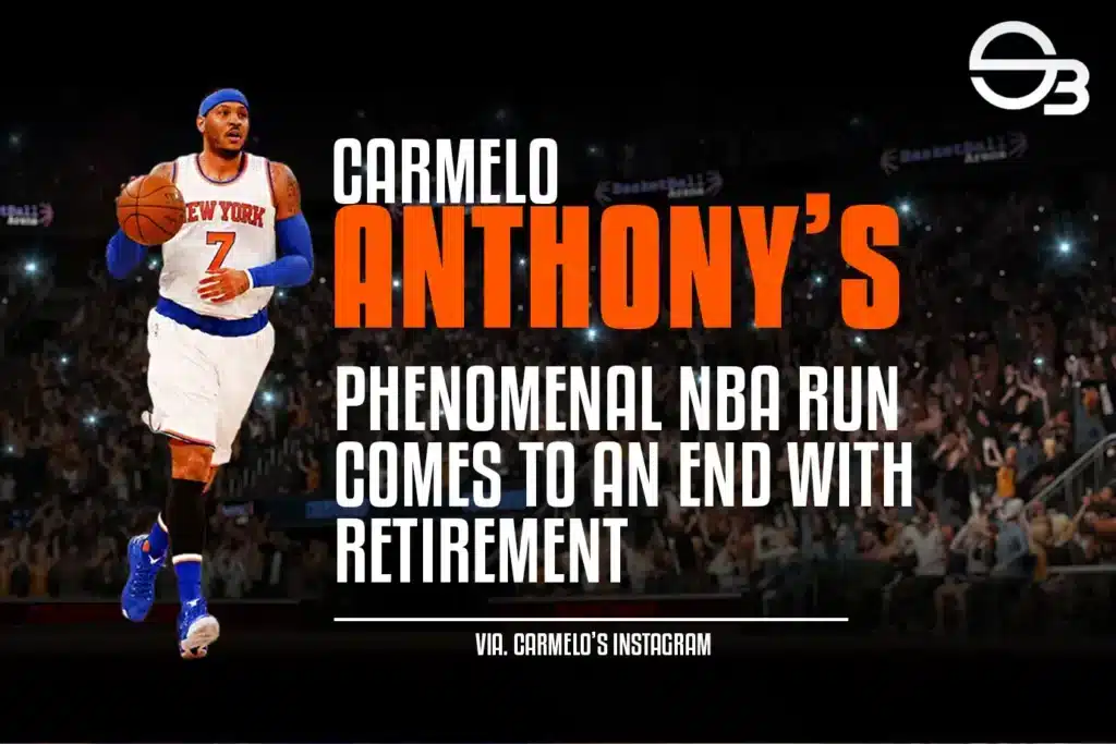 Lari NBA Fenomenal Carmelo Anthony Berakhir dengan Pensiun