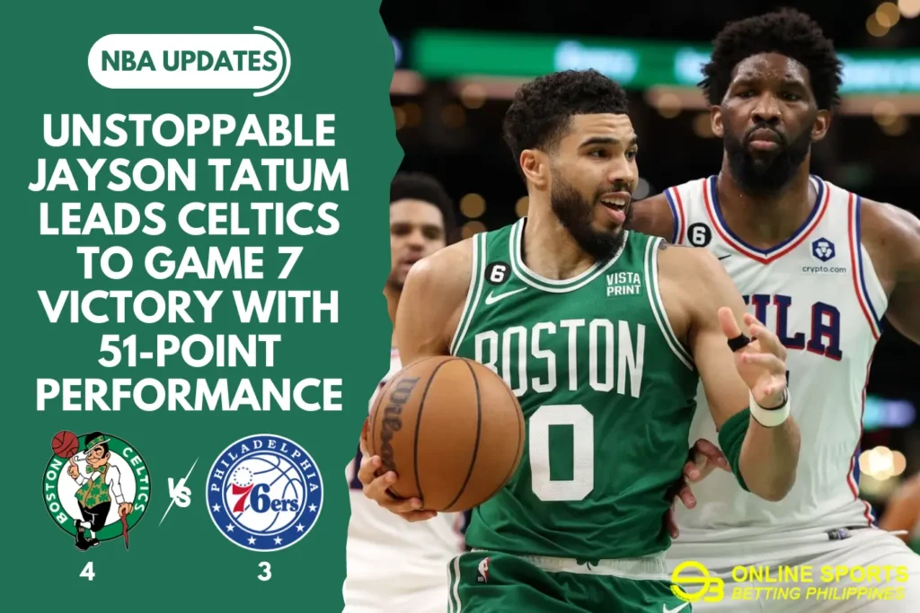 Unstoppable Jayson Tatum Leads Celtics to Game 7 Victory with 51-Point Performance