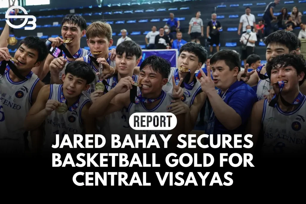 Palaro 2023: Jared Bahay Secures Basketball Gold for Central Visayas