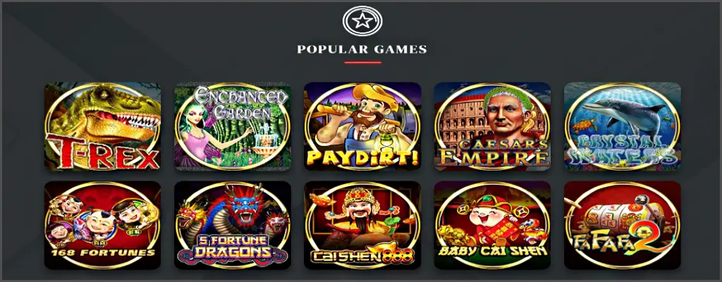 Game Selection at SG8 Casino